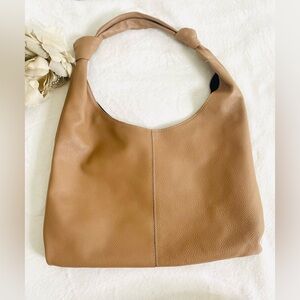 cuir veritable Lotus‎ Pebbled Leather tote